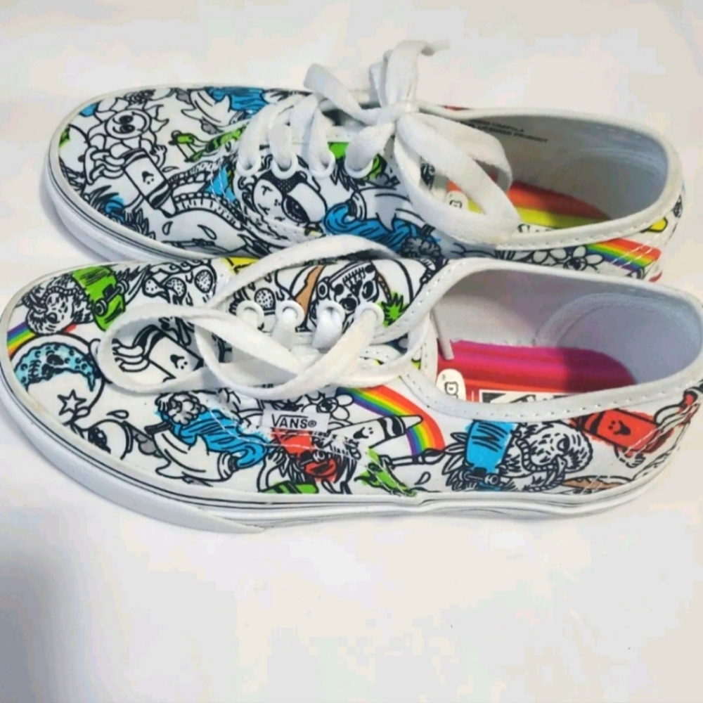 Vans x crayola collaboration Size 1 kids
